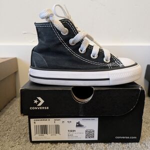 Converse Black Infant High-Tops